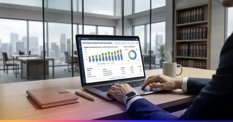 Xero financial consolidation for multi-office Sydney law firm