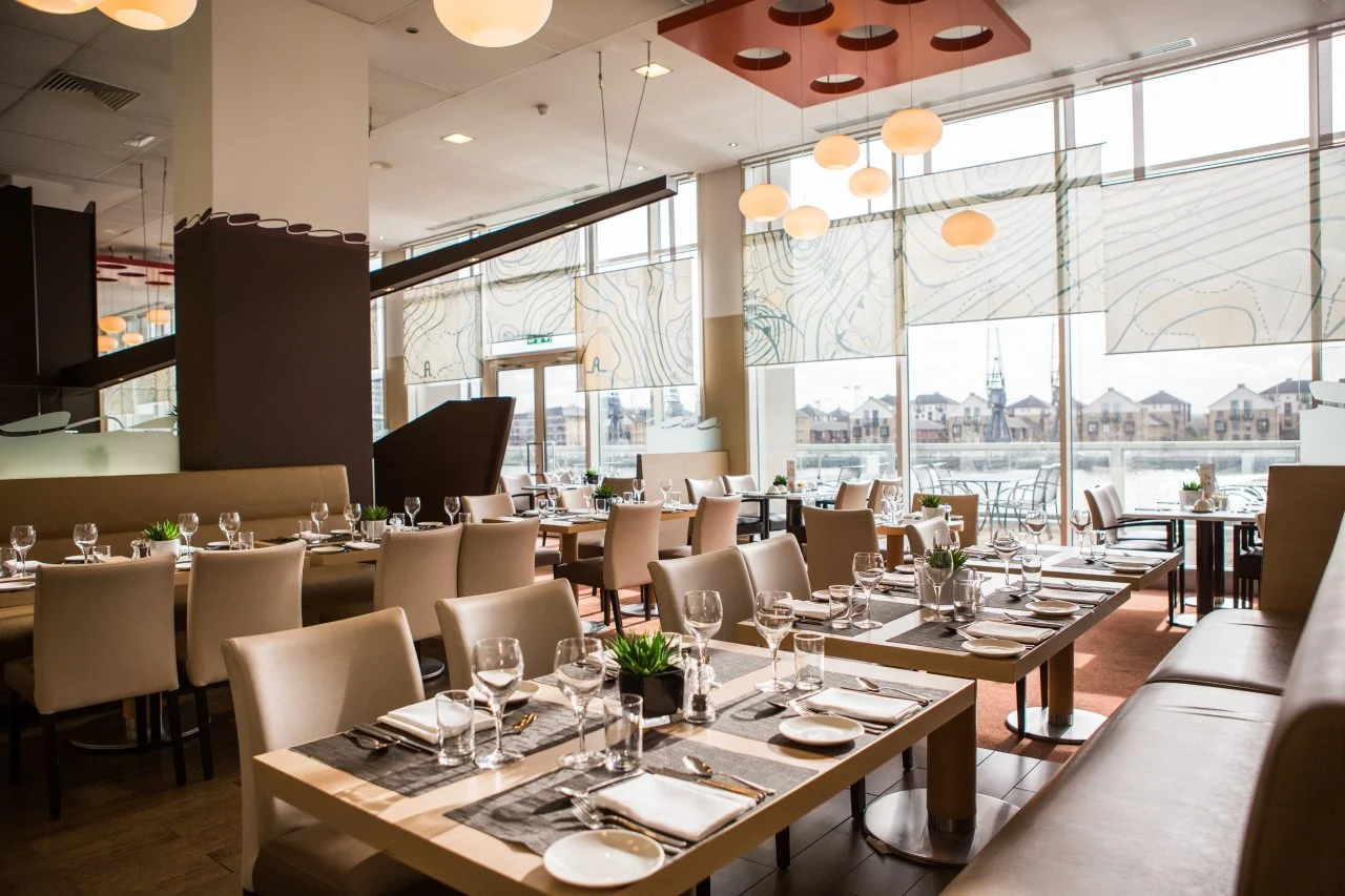 Corporate dining area