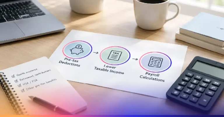 What are pre tax deductions