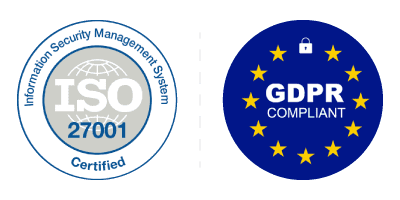 ISMS ISO 27001 certified & GDPR compliant